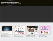 Tablet Screenshot of dimension4.net